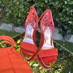 Ted Baker London suede heels
